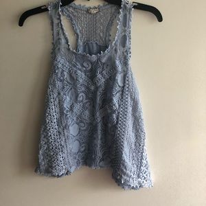 Buckle Lace Top